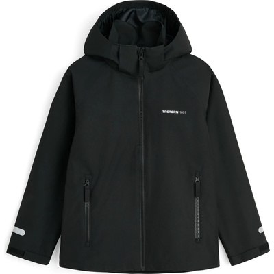Tretorn Детско водоустойчиво яке Tretorn Kid's Torrent Shell Jacket 2.0 Waterproof jacket - Black - размер 110/116 (EU) (703-6720-0113)