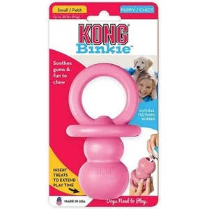 KONG puppy binkie small - играчка за куче от гума - САЩ - kp37
