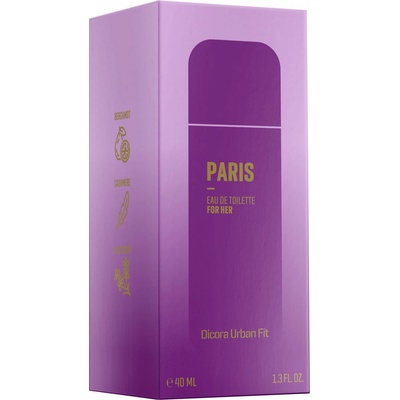 Dicora Urban Fit Paris toaletná voda dámska 40 ml