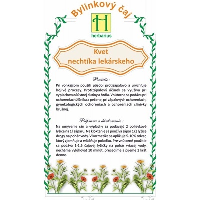 Herbex NECHTÍK LEKÁRSKY kvet sypaný čaj 30 g