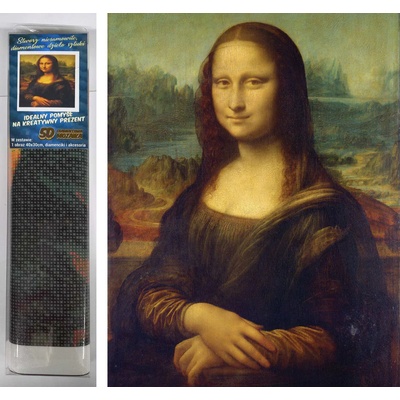 Norimpex - Puzzle Diamant painting: Mona Lisa 30x40cm - 1 - 39 piese