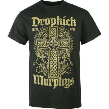 KINGS ROAD мъжка тениска Dropkick Murphys -Celtic Cross Logo - Горско зелено - KINGS ROAD - 20225160
