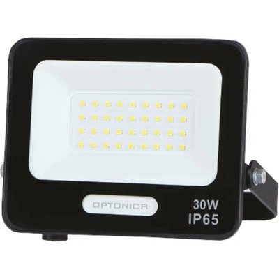 OPTONICA Led ПРОЖЕКТОР 30w 4000k ip65 ЧЕРЕН С КАБЕЛ 15cm optonica (3801057158235)
