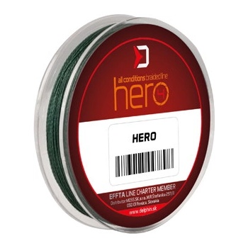 Delphin Šnúra Hero 8 green 15m 0,14mm 9,5kg