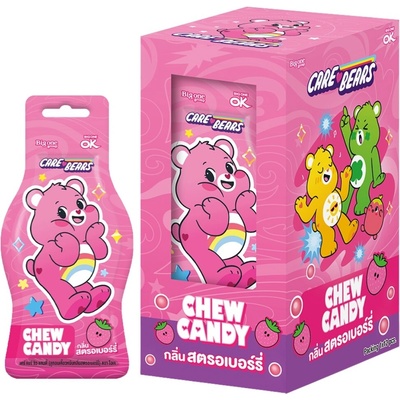OK Care Bears Strawberry Chew Candy 16 g