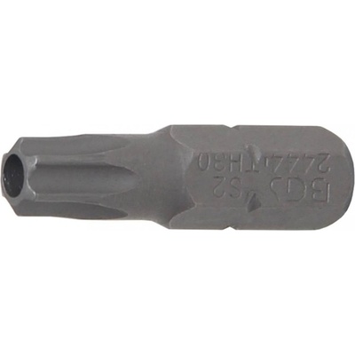 Bit technic 6.3 mm 1/4" uchytenie T Star bezpečnostný s dierou pre Torx T30 BGS 2444