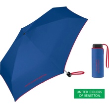 Benetton Ultra mini flat deštník skládací tm.modrý