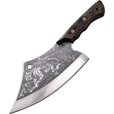 IZMAEL Kuchynský sekáčik Tiger Hnedá/Small Cleaver 19.6 cm