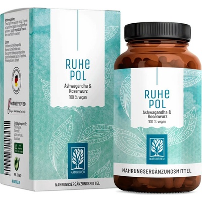 Naturtreu Ashwagandha & Rhodiola pro klidnou duši 120 kapsúl