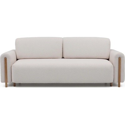 Eltap Бежов кремав разтегателен диван с място за съхранение от букле 244 cm Arcadova - ELTAP (SO-ARC-OA-18JAF)