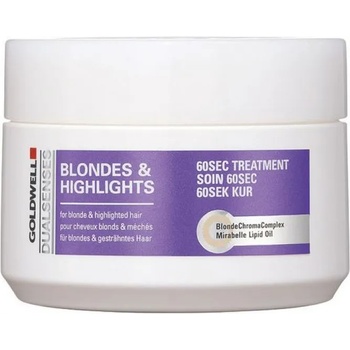 Goldwell Dualsenses Blondes Highlights 60 Sec Treatment Балсам-маски за коса 200ml