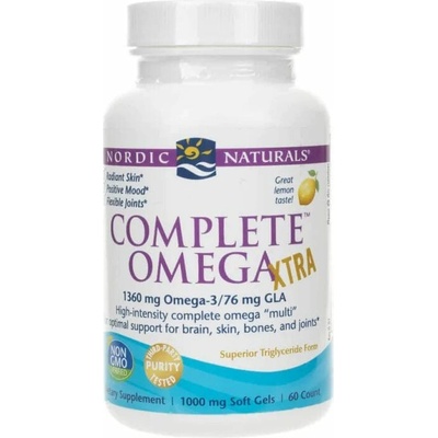 Nordic Naturals Complete Omega Xtra 60 mäkkých gélov