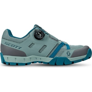 SCOTT Дамски обувки за планинско колоездене Scott Women's Sport Crus-R Boa Cycling shoes - Dark Green / Light Green - размер 36 (EU) (136-0152-0211)