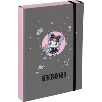 Baagl Папки за училищни тетради A4 Jumbo Kuromi Grey BAAGL | Siv | Момичешки | UNI