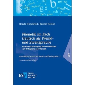 Phonetik im Fach Deutsch als Fremd- und Zweitsprache | Ursula Hirschfeld, Kerstin Reinke (ISBN: 9783503243204)