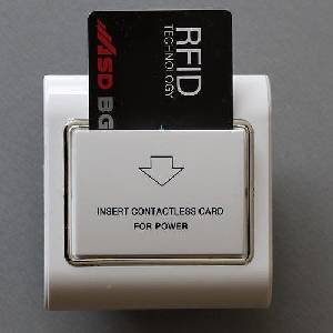 TTLock TT Hotel, смарт енергоспестител с RFID MF 13.56 Mhz карта за достъп, AC180- 250V , 30A (CNL040)