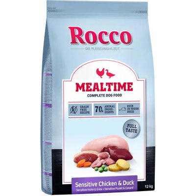 Rocco Mealtime Sensitive chicken & Duck 2x12 kg