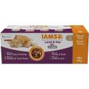 Iams výběr z mořských a suchozemských mas v želé 4080 g