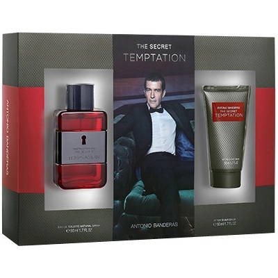 Antonio Banderas The Secret Temptation EDT 50 ml + balzám po holení 50 ml pre mužov darčeková sada