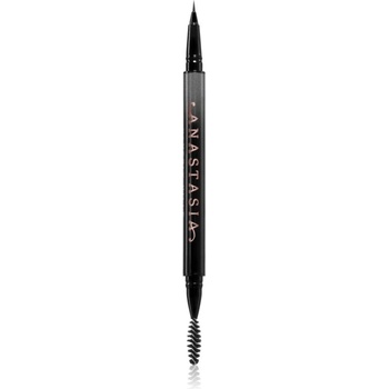 Anastasia Beverly Hills MicroStroke Brow Pen маркер за вежди с четка цвят Chocolate 0.5ml