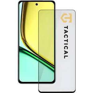 Tactical Glass Shield 5D стъклен протектор за Realme C67 4G - Черен KP30834