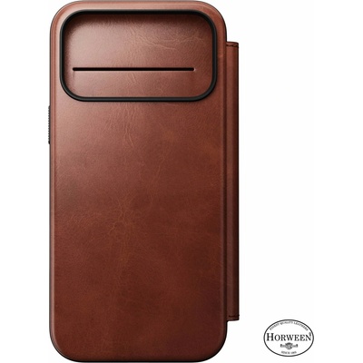 Nomad puzdro Modern Leather Folio Magsafe Horween pre iPhone 17 Pro Max - Olde Dublin NM014087858