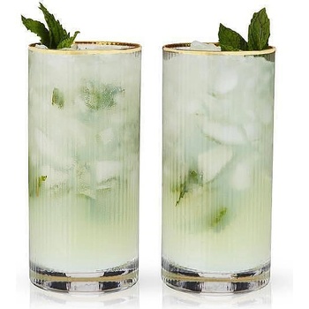 Viski (САЩ) Комплект от 2 бр. кристални чаши viski meridian - 440 мл (viski 10802)