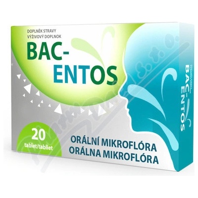 BAC-ENTOS orální mikroflóra 20 tabliet