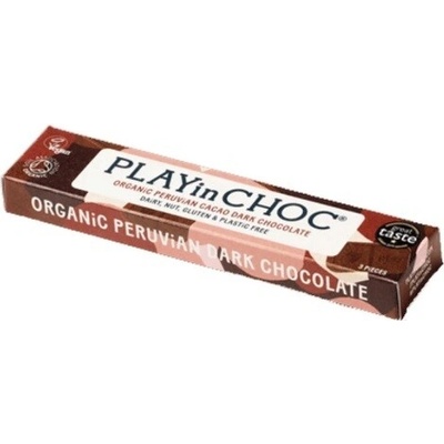 PLlayin Choc JustChoc Box Peru Bio tmavá 30 g