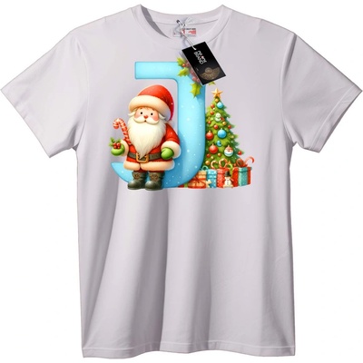 NOONEBRAND Тениска Коледен Дядо Коледа - XL, Black
