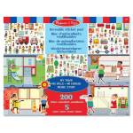 Melissa & Doug - Стикери за многократна употреба - Моят град