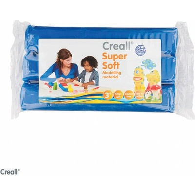 Creall -ultra jemná mod. hmota 500g modrá