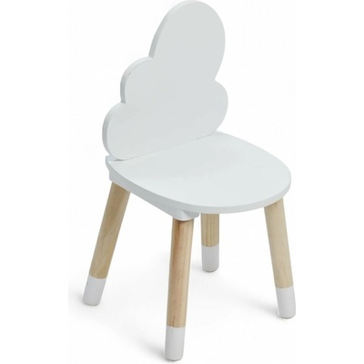LA FACTORY Dětska židle obláček HEAD IN THE CLOUDS 25 x 25 x 50 cm bílý