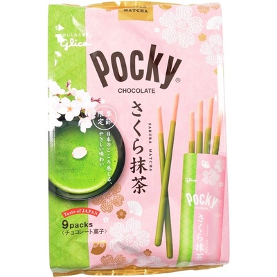 Glico Pocky sakura Matcha japonské 101,6 g