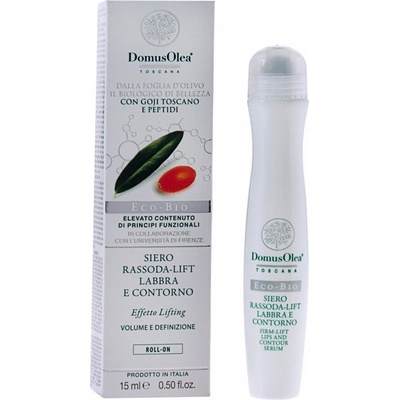 Domus Olea Toscana Siero Rassoda-Lift Labbra E Contorno Sérum na vyhlazení rtů a okolí 15 ml