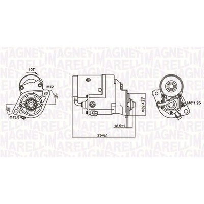 Startér MAGNETI MARELLI 063721154010