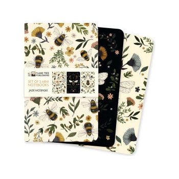 Flame tree pub Jade Mosinski Set of 3 Mini Notebooks | Flame Tree Publishing