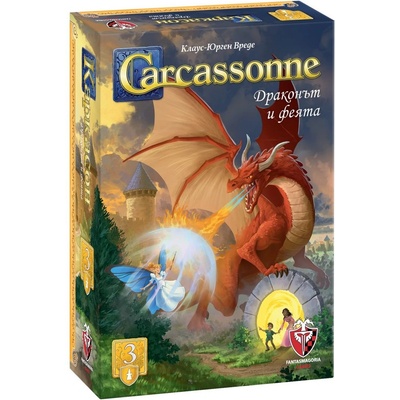 Fantasmagoria Разширение за Каркасон - Драконът и Феята (77341-bg)