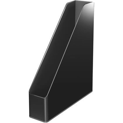 LEITZ Zakladač, plastový, 73 mm, dvjfarebný, "Duo", čierny