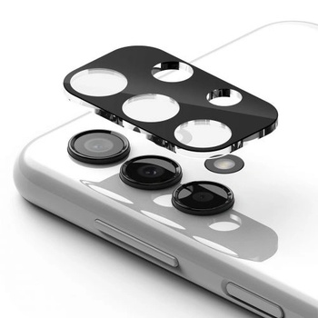 Ringke Защитно фолио за телефон, Ringke, Стъкло, Съвместимо с Galaxy A13 4G, 3 броя, Черно (C1G028)