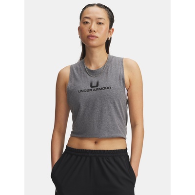 Дамски потник Under Armour UA Varsity U Tank-GRY Under Armour | Siv | ЖЕНИ | XS