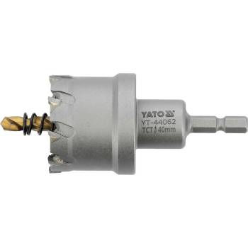 YATO Jadrový vrták do kovu TCT YATO 40 x 103 mm až 25 mm s vodiacou 6-strannou stopkou 1/4" (YT-44062)