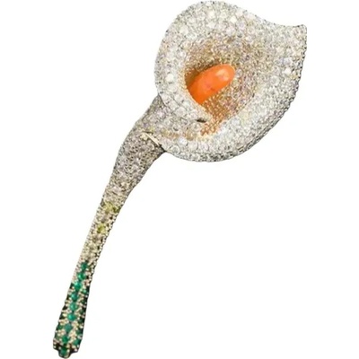 Amparo Miranda Brošňa Flower AM32