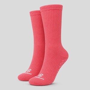 GymBeam Функционални чорапи Crew Pink XL