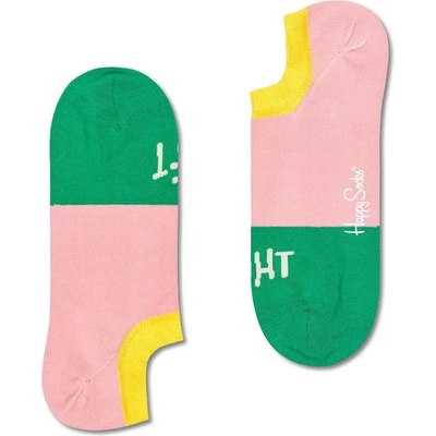 Чорапи Happy socks Wrong Direction No Show socks - Green / Pink (Multicolor)