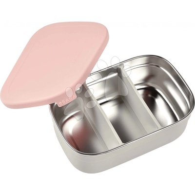 Beaba Desiatový box nerez Velvet Grey Sage Green dusty rose