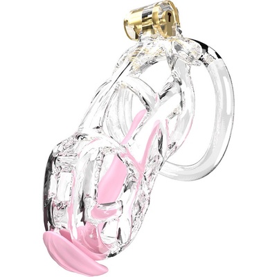 Cellmate Guardian Chastity Cage Clear Size 3