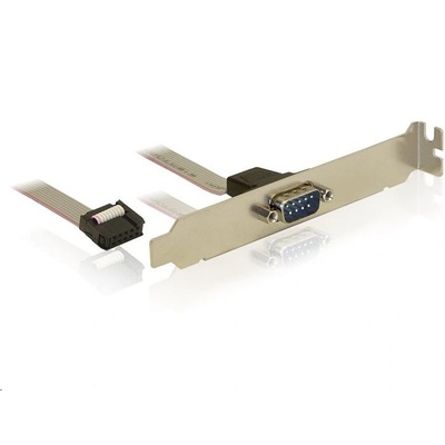 Delock Слот скоба, Delock, метал, сив (82768)