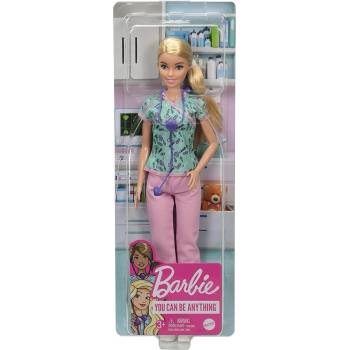 Image 1 of Barbie Кукла Mattel Barbie - С професия, Медицинска сестра (GTW39)