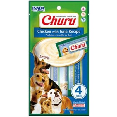 INABA Churu Dog Chicken with Tuna 4x14g
